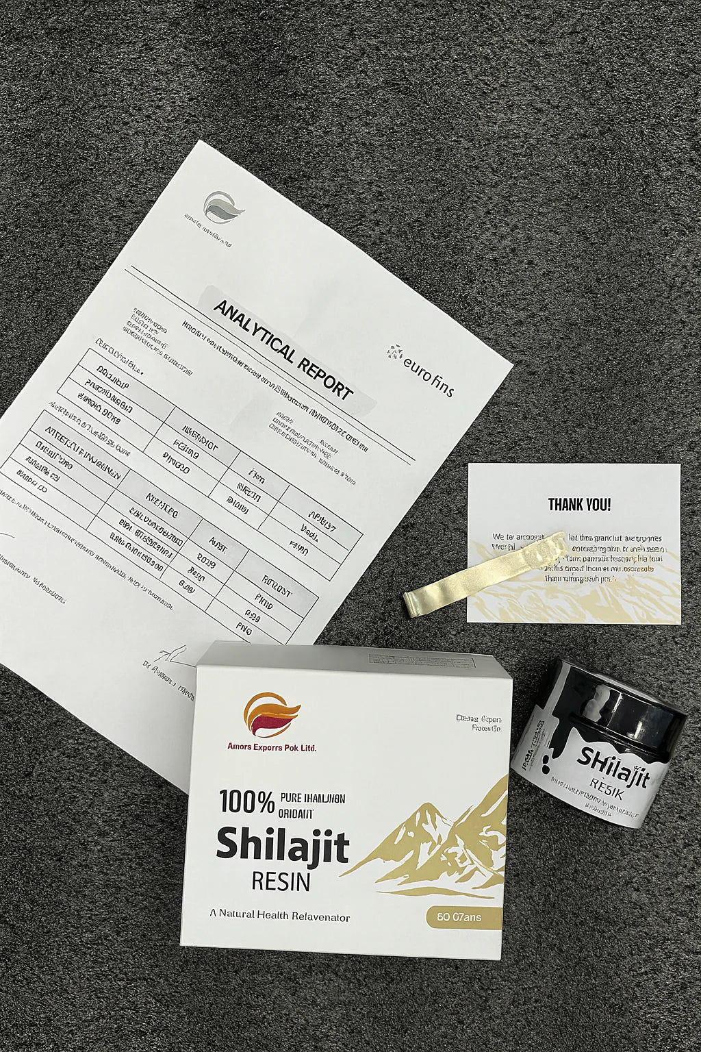Résine de Shilajit AUTHENTIQUE 50g