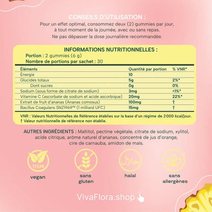 VivaFlora™ Gummies Equilibre Intime VIVAFLORA