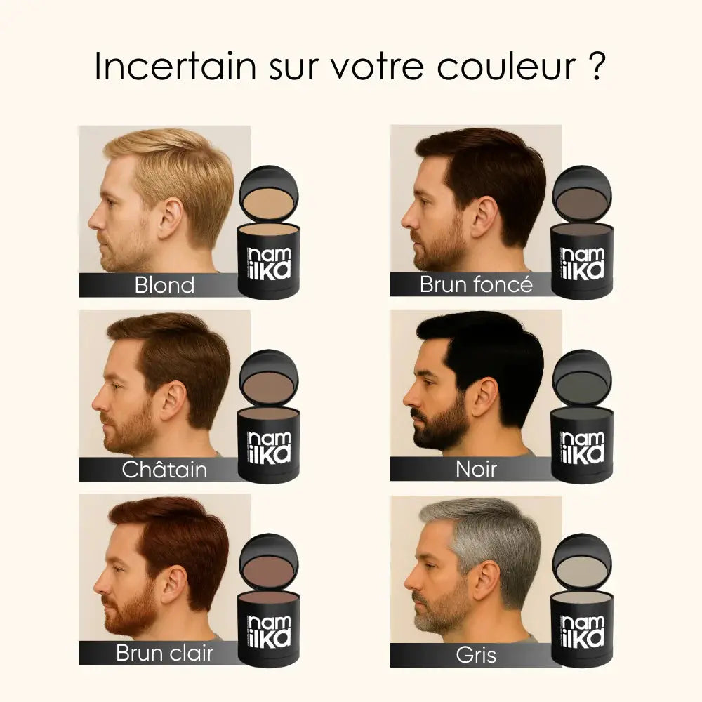 Namka™ – le Camouflage Capillaire qui vous rajeunit. Namilka